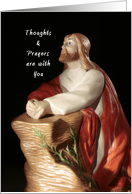Thoughts and Prayers-Get Well card