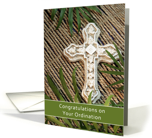 Congratulations on Your Ordination Greeting Card with... (623437)