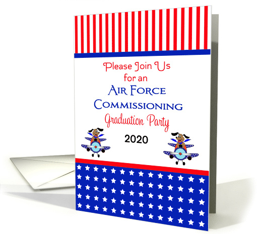 Air Force Commissioning Graduation Invitation... (631777)