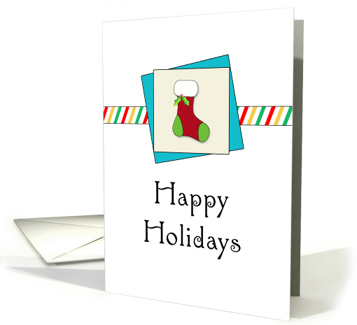 Happy Holidays Christmas Greeting Card Business-Christmas... (636453)
