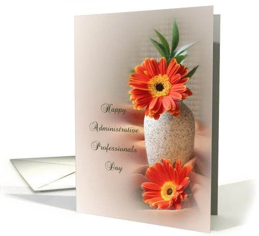 Administrative Professionals Day Greeting Card-Orange... (646152)