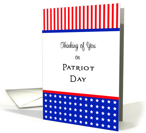 Patriot Day Remembrance Greeting Card-September 11th-Stars... (655060)