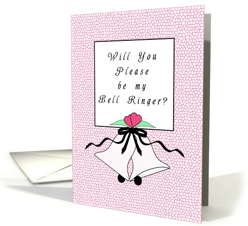 Bell Ringer, Bells, Ribbon, Hearts card (669490)