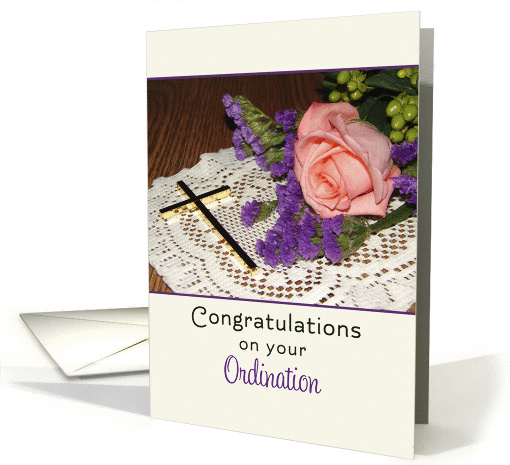 Ordination Congratulations Greeting Card-Religious... (689425)
