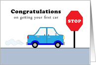 Congratulations on Your New Car Cards from Greeting Card ...