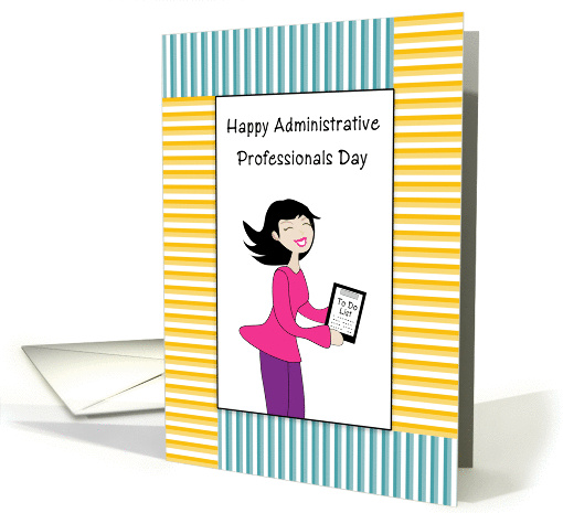 For Female Employee Administrative Professionals Day card (746802)