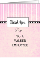 For Employee-Employee Appreciation Thank You Card