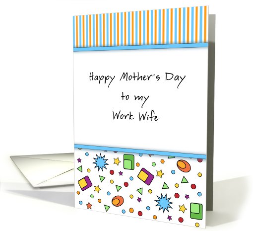 Happy Mother's Day Work Wife card (807149)