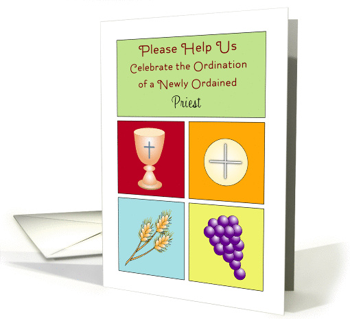 Priesthood Ordination Invitation-Communion... (814738)