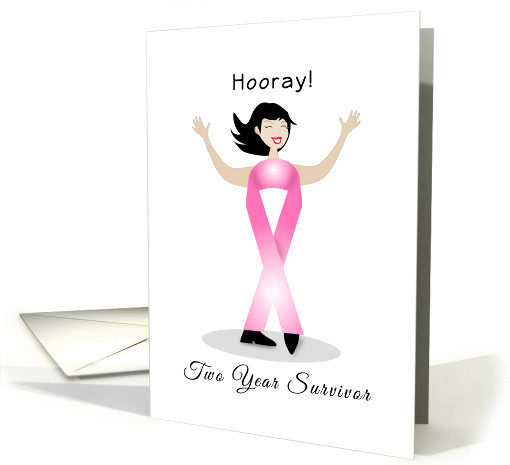 Two Year Breast Cancer Survivor Encouragement card (821063)