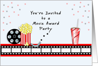 Movie Award Show Night Party Invitation card