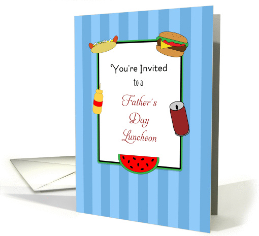Father's Day Luncheon Invitation card (826003)