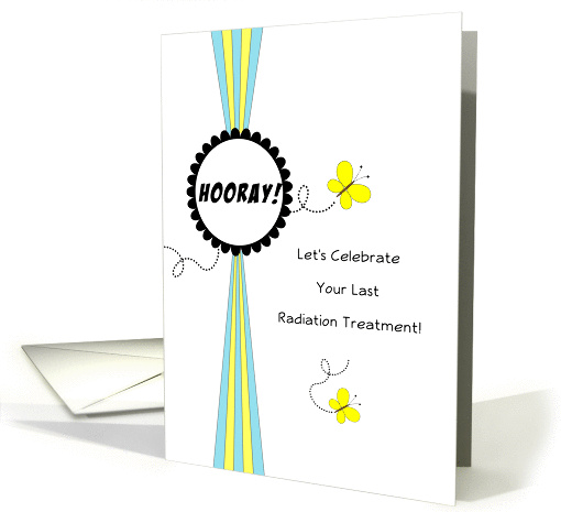 For Cancer Patient Last Radiation Treatment Card-Yellow... (839580)