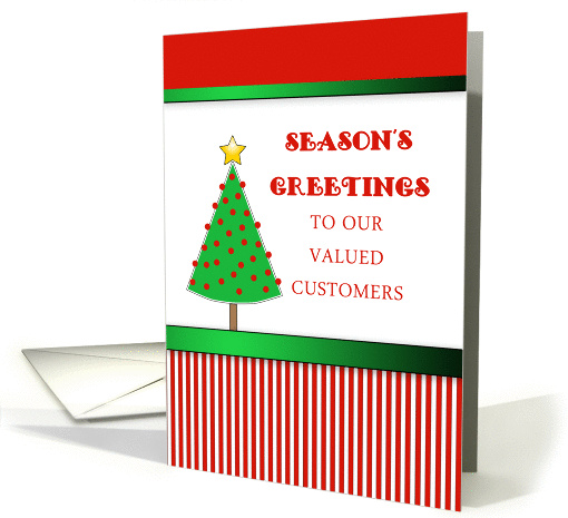 For Customers & Clients Christmas Card-Christmas... (842034)