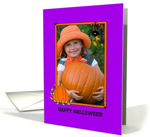 Customizable Halloween Photo card (850374)