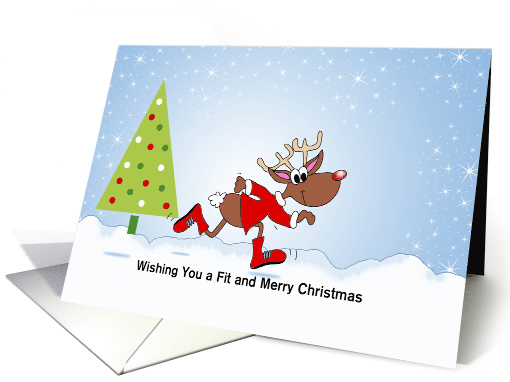 From Fitness Trainer Christmas Card-Customizable-Running... (878255)