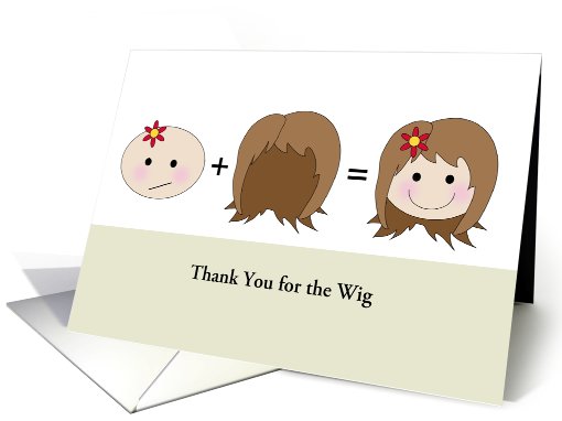 Thank You for the Wig-Bald Girl-Girl with... (878915)