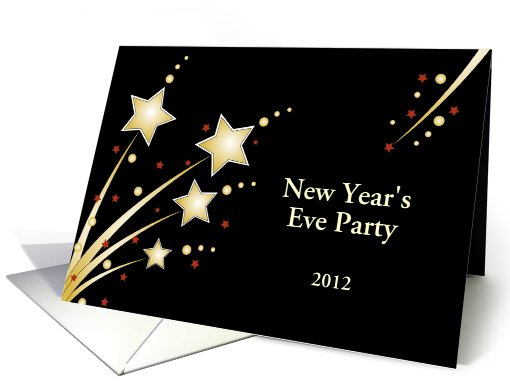 New Year's Eve Party Invitation-Customizable Text card (882773)