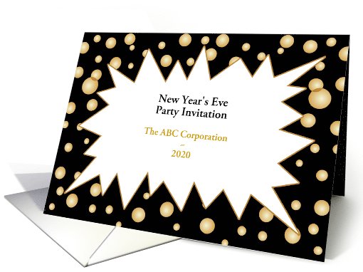New Year's Eve Party Invitation-Customizable Text card (882806)