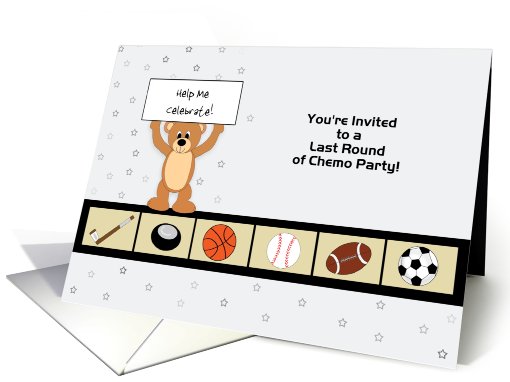 Last Round of Chemo Party Invitation-Customizable... (892092)