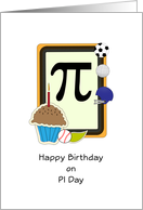 Pi Day Birthday Card...