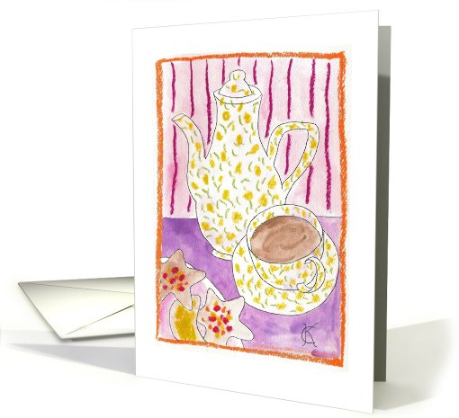 Coffee & Cookies Friendship card (351417)