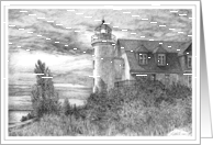 Point Betsie Lighthouse card