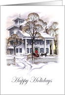 Happy Holidays card