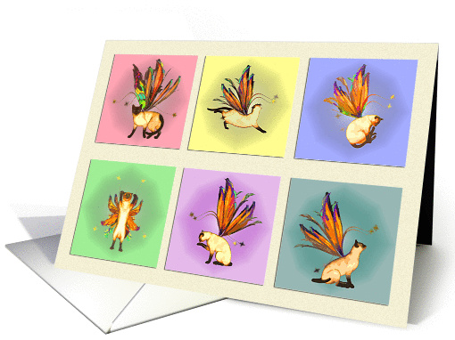 Fairy Cat All Occasion Collection card (168457)