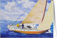 Sailing card