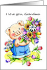 Mother’s Day I love you, Grandma card