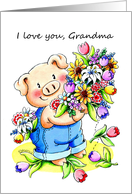 Mother’s Day I love you, Grandma card