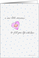 A new little someone card