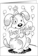 Happy birthday card