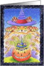 Halloween Cat and Mouse card