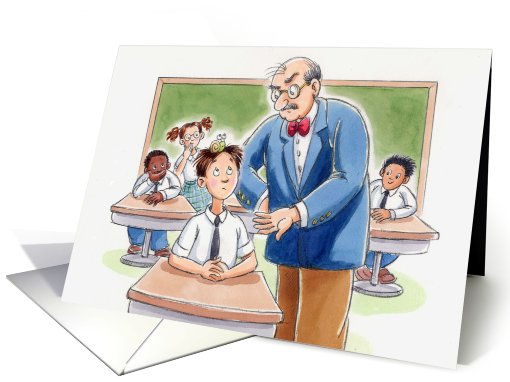 Back to School card (475567)