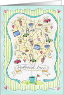 Happy Father’s Day / Husband Tree card