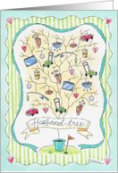 Anniversary / Husband Tree card