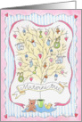 Baby Shower/ Materni -Tree card