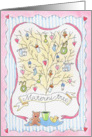 Baby Shower/ Materni -Tree card