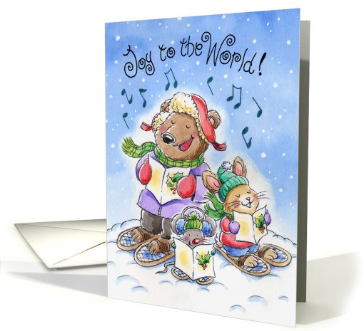 Warm Holiday Wishes card (716759)