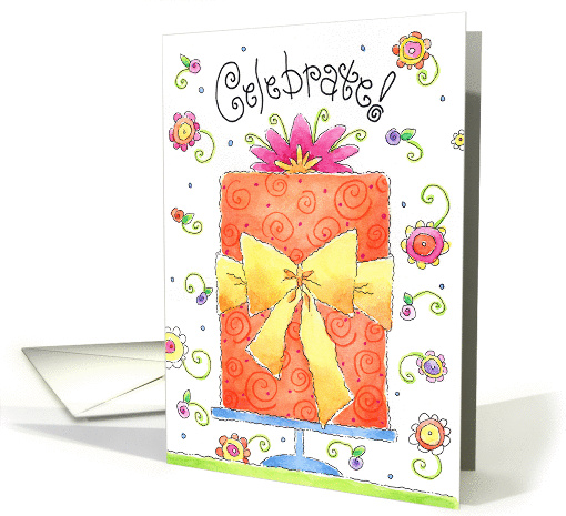 Celebrate! card (829507)