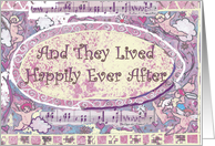 And they lived happily ever after (cherubs) card