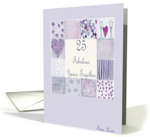 25 Fabulous Years Together card (365034)