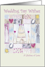 Wedding Day Wishes A Lifetime of love card