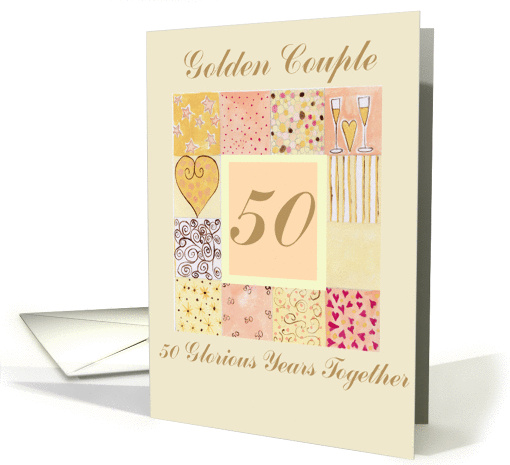 Golden Couple card (365059)