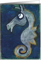 Fisshu Seahorse card