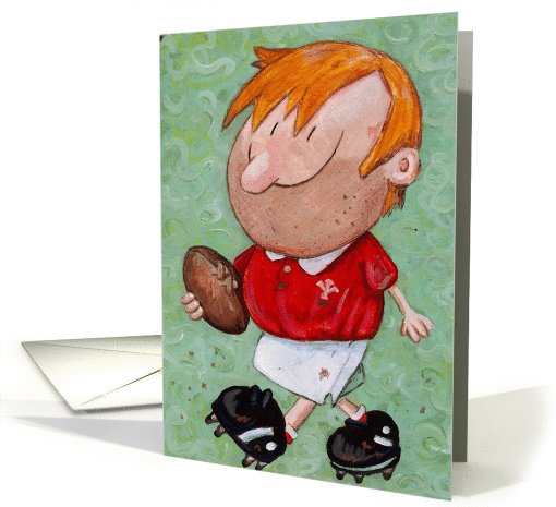 Rugby Player card (171029)