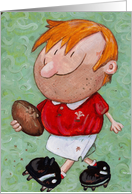 Rugby Player card