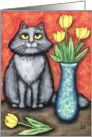 Maine Coon Cat Note Card
